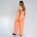 PIJAMA CALÇA E MANGA CURTA FEMININO SALMON