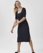 CAMISOLA MANGA CURTA DRESS MIDI 