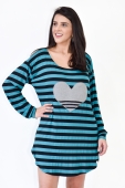 CAMISOLA MANGA LONGA CORACAO 