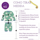 PIJAMA DE SHORT E MANGA CURTA DE CORACAO 