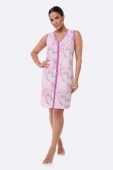 CAMISOLA REGATA COM BOT&Otilde;ES FLORES ROSA PLUS SIZE - BOCEJINHO
