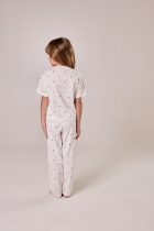 PIJAMA FEMININO INFANTIL COM CAL&Ccedil;A BRANCO PO&Aacute; LILICA RIPILICA - COR COM AMOR