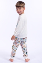 PIJAMA INFANTIL UNISSEX MANGA LONGA E CALÇA LOONEY TUNES FAMÍLIA - ACUO