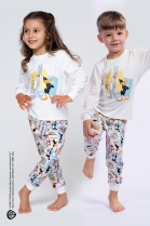 PIJAMA INFANTIL UNISSEX MANGA LONGA E CALÇA LOONEY TUNES FAMÍLIA - ACUO