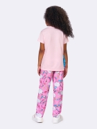 PIJAMA FEMININO INFANTIL MANGA CURTA E CAL&Ccedil;A ROSA UNIC&Oacute;RNIO - VEGGI