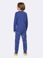 PIJAMA MASCULINO INFANTIL LONGO AZUL FOGUETE BRILHA NO ESCURO - VEGGI