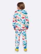 PIJAMA MASCULINO JUVENIL MANGA LONGA E CAL&Ccedil;A DINOSSAUROS - VEGGI